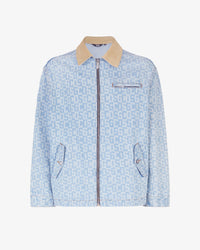 Gcds Monogram Denim Harrington Jacket